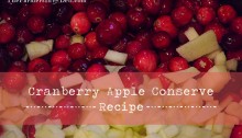 cranberry conserve - TheFarmersInTheDell.com