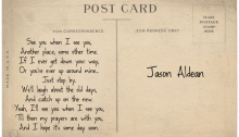 postcard Jason Aldean - TheFarmersInTheDell.com